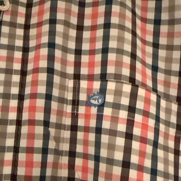 Southern Tide Men's Checkered Shirt size medium classic fit - Picture 3 of 4